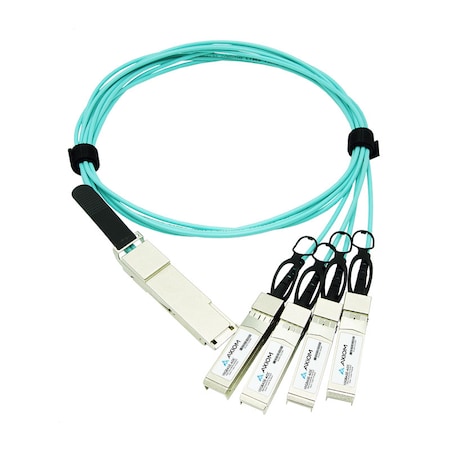 Axiom Axiom 40Gbase-Aoc Qsfp+ To 4 Sfp+ Active Optical Cable Cisco QSFP-4X10G-AOC20M-AX